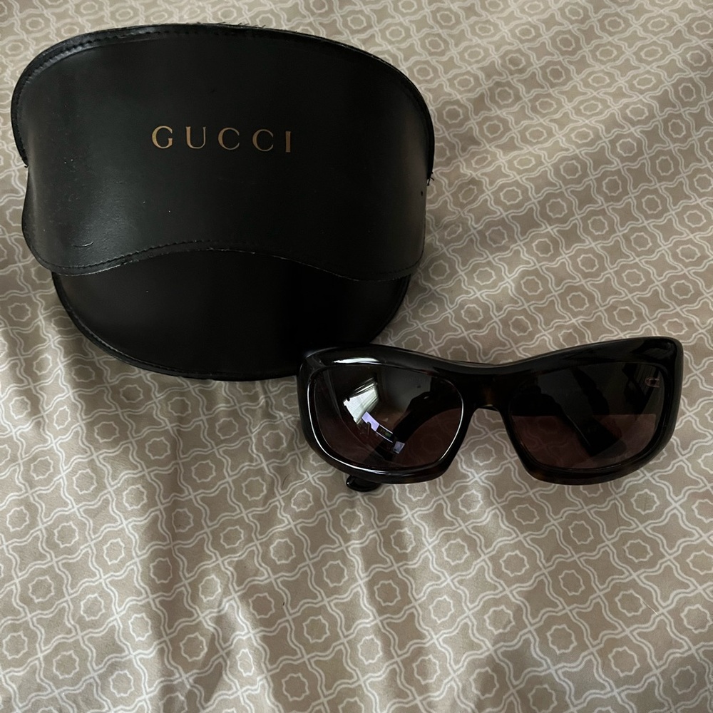 Gucci Women's Black Sunglasses